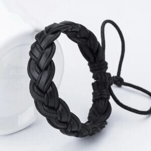 PU Leather Adjustable Bracelet Cuff